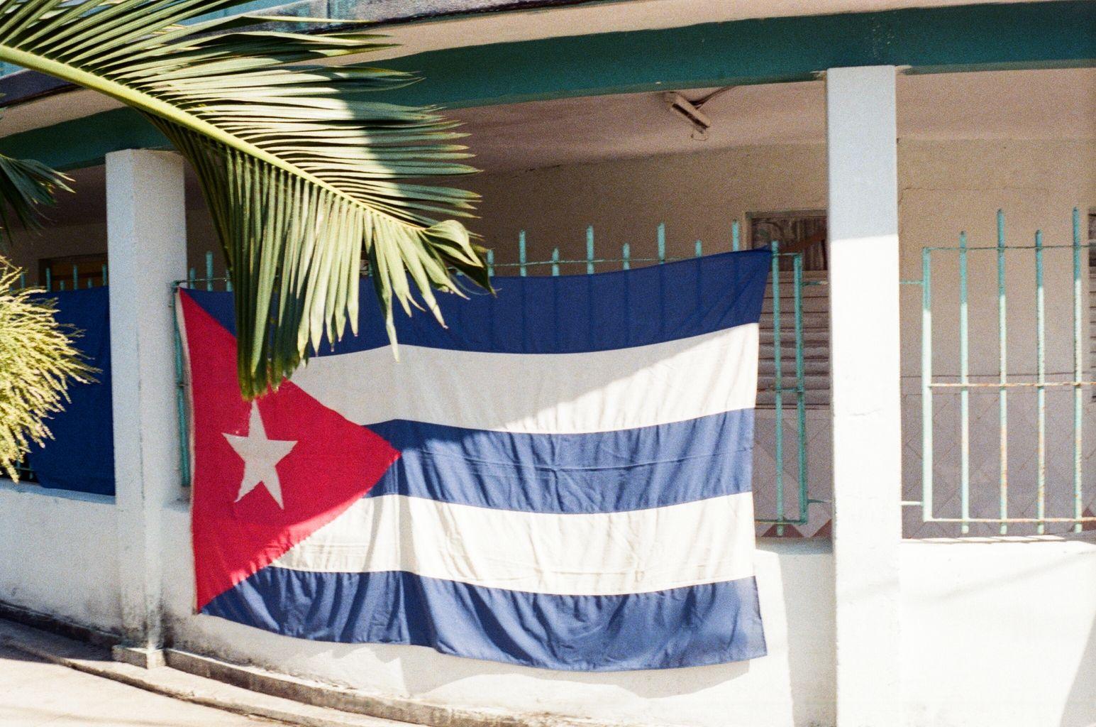 Large Cuban flag